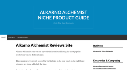 alkarnoalchemist.com