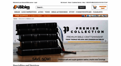 allbibles.com - bibles: buy discount bibles, bible covers and more at allbibles.com