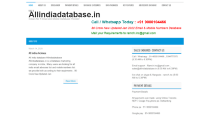allindiadatabase.in