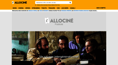 allocine.fr - allociné : cinéma, séries tv, bo de films et séries, vidéos, dvd et vod