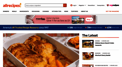 allrecipes.com - allrecipes  food, friends, and recipe inspiration