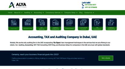 alyaauditors.com -  1 chartered accounting & auditing firm in dubai uae vat in dubai,uae