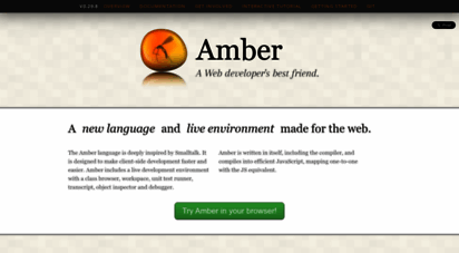 amber-lang.net - amber smalltalk