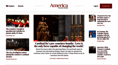 americamagazine.org - america magazine  the jesuit review