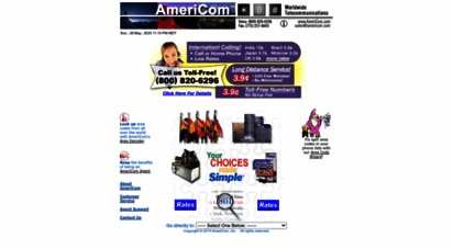 americom.com - americom inc. telecommunications.