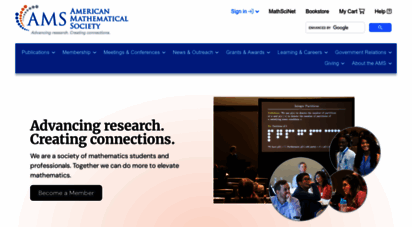 ams.org - american mathematical society :: homepage