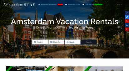 amsterdamstay.com - amsterdam apartments  short stay accommodation in amsterdam city centre