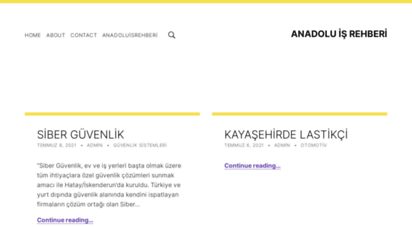 anadoluisrehberi.com - iş rehberi firmanızı internet aramalarında üst sıralara taşır