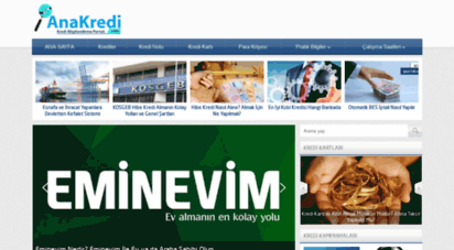 anakredi.com - bankalar & krediler - bankalar ve krediler hakkında her şey