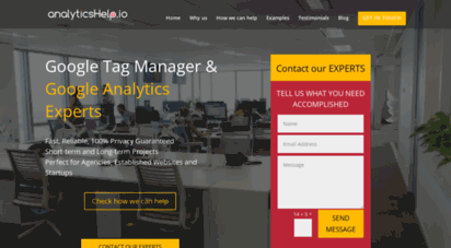 analyticshelp.io - best google anlytics & google tag manager experts for hire