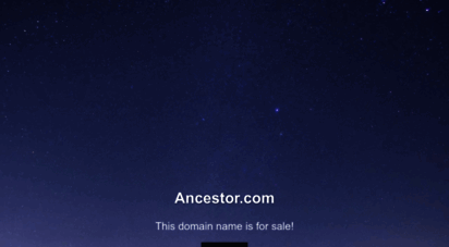 ancestor.com