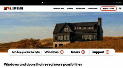 andersenwindows.com - andersen windows & doors  love the life you see.™