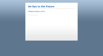 aneyetothefuture.medforward.com