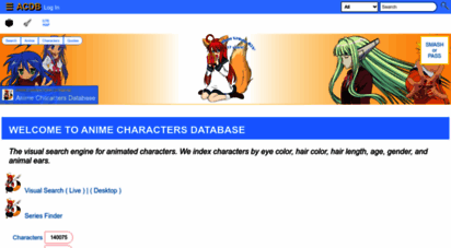animecharactersdatabase.com - anime characters database