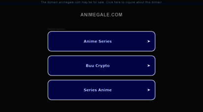 animegale.com - watch english dubbed anime online - animegale