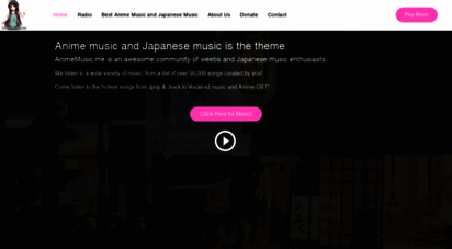 animemusic.me - anime music and japanese music radio  animemusic.me