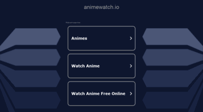 animewatch.io - 