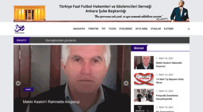 ankara-tffhgd.org.tr - türkiye faal futbol hakemleri ve gözlemcileri derneği ankara şube başkanlığı