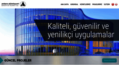 ankaraaluminyum.com.tr - ankara alüminyum a.ş
