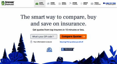answerfinancial.com - answer financial®, inc.  browser upgrade recommended