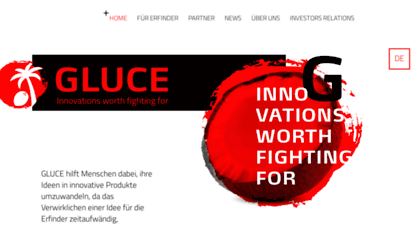 Welcome to  - GLUCE – Innovations worth fighting for