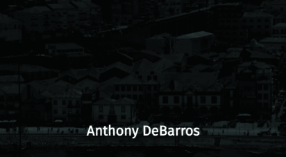 anthonydebarros.com