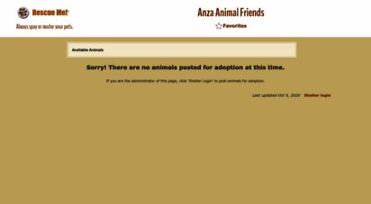 anzaanimalfriends.rescueme.org