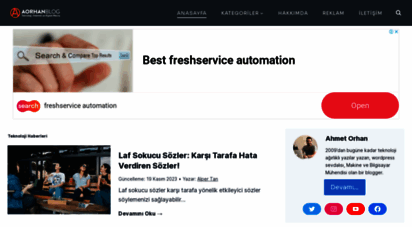 aorhan.com - teknoloji blogu - aorhan blog