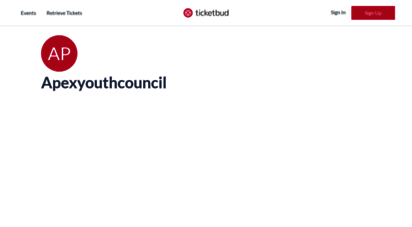 apexyouthcouncil.ticketbud.com