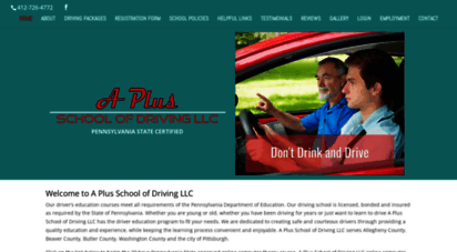 aplusschoolofdriving.com