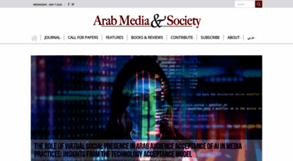 arabmediasociety.com - arab media & society