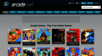 arcadespot.com - arcade games - play free online games - arcade spot