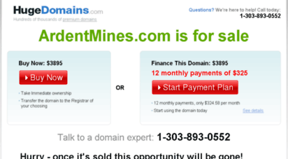 ardentmines.com