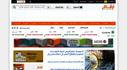 argaam.com - ارقام : اخبار ومعلومات سوق الأسهم السعودي - تاسي