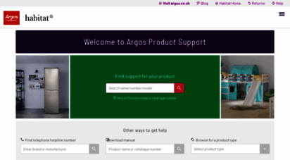 Welcome to Argos-support.co.uk - Argos Support | Find support, manuals ...