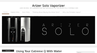 arizersolovaporizer.com