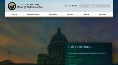 arkansashouse.org - arkansas house of representatives  ar house bill & legislative update