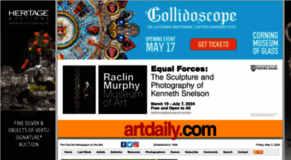 artdaily.com - artdaily - the first art newspaper on the net