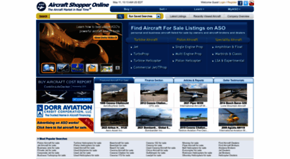 aso.com - airplanes and aircraft for sale  buy and sell  aso