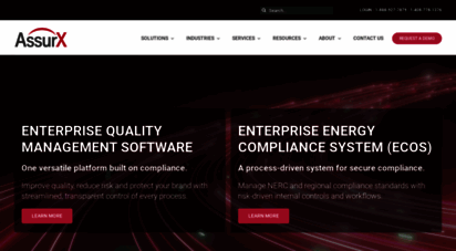 assurx.com - quality management & regulatory compliance system software  ssurx