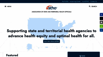 astho.org - welcome to astho