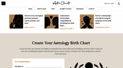 astro-charts.com - beautiful free astrology charts  astro-charts