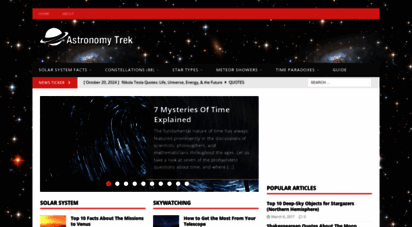 astronomytrek.com - home page -