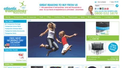 atlantictrampolines.co.uk