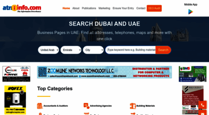 atninfo.com - dubai business pages uae » 200.000 businesses listed ⋆ atninfo.com