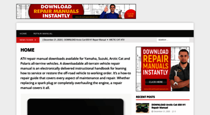 atvrepairmanual.com - atv repair manual
