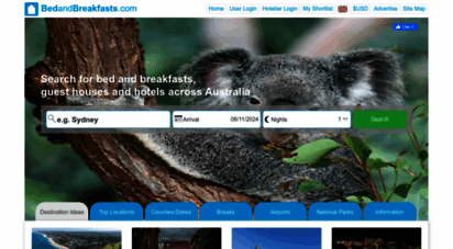 australia.bedandbreakfasts.net