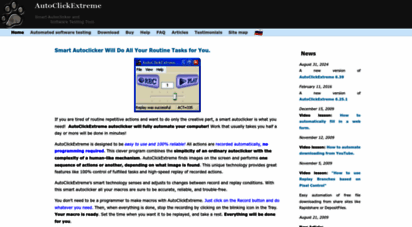 autoclickextreme.com - autoclickextreme - smart autoclicker - reliable keyboard and mouse recorder