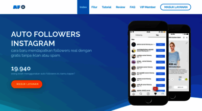 autofollowersinstagram.com - auto followers & likes instagram indonesia - halaman utama