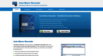 automacrorecorder.com - auto macro recorder - automate any tasks on your computer in the easiest way
